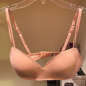 Aerie Light Pink Push-Up Bra